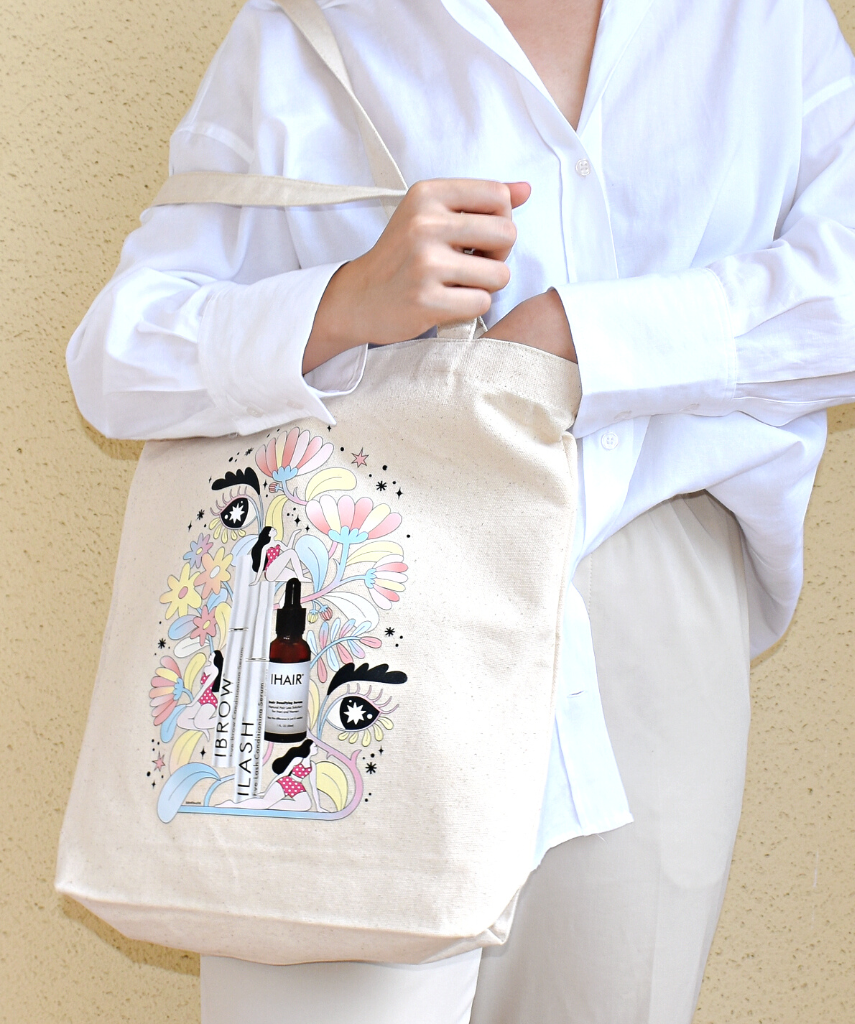 ILASH x Puffingmuffin Tote Bag